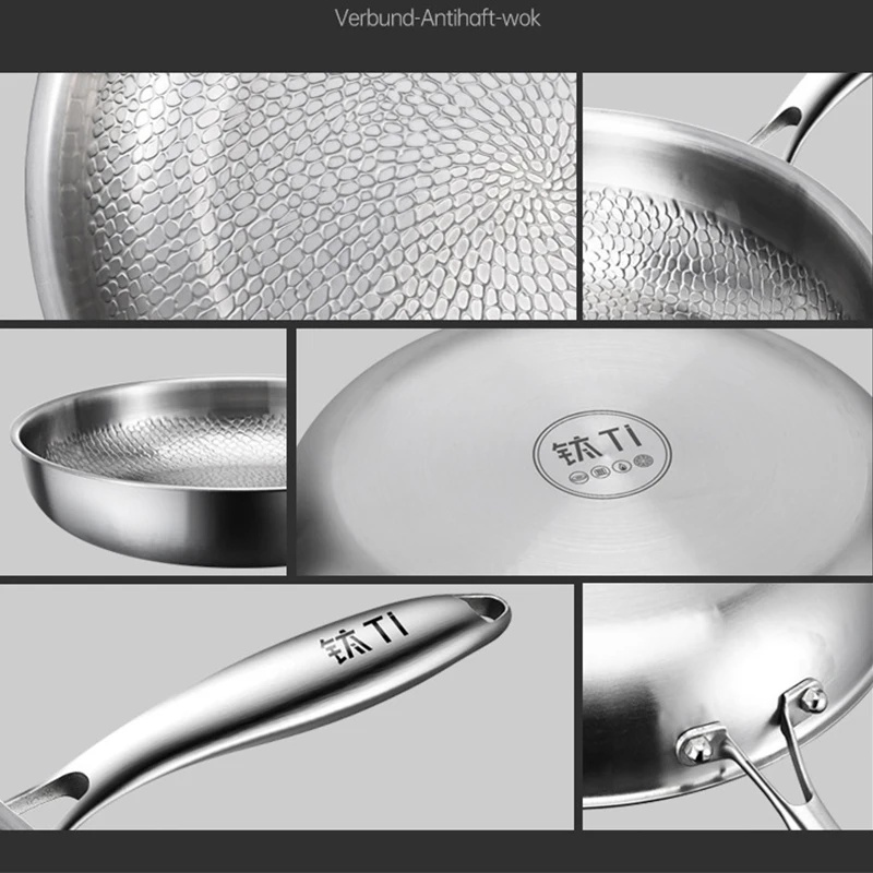 26/28/30cm Pure Titanium Uncoa - Home Cooking Cookbook review and price