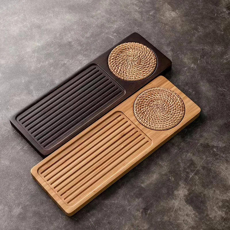 Dry Brew Bamboo Tea Tray with  - Home Cooking Recipes review and price
