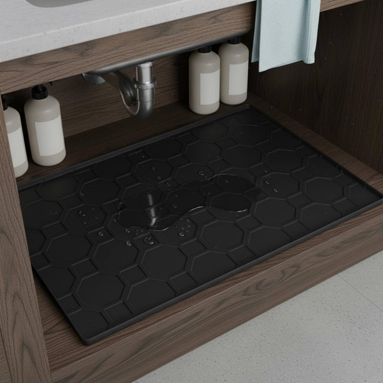Waterproof Under Sink Mat Easy - Home Cooking Recipes review and price